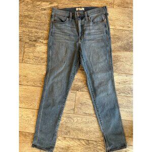 Madewell 10" Roadtripper Denim Jeans size 29 Womens High Rise Split‎ Hem